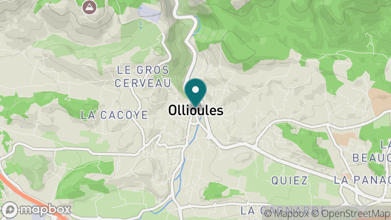 Carte - Ollioules