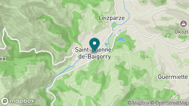 Carte - Saint Etienne De Baigorry