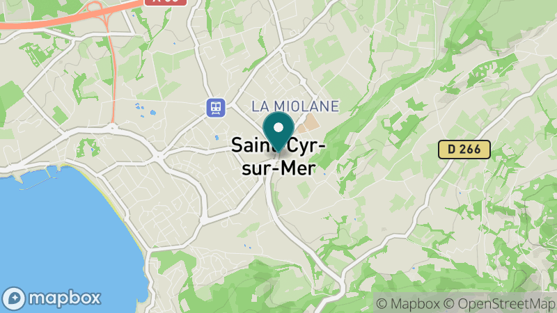 Carte - Saint Cyr Sur Mer