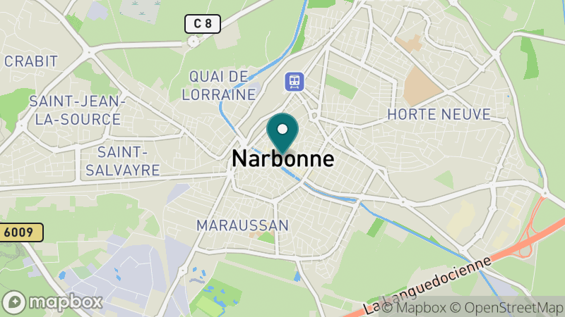 Carte - Narbonne