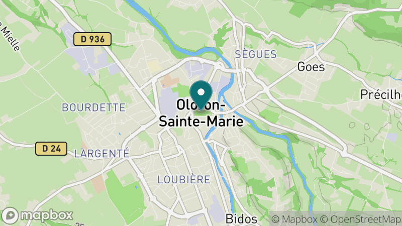 Carte - Oloron Sainte Marie