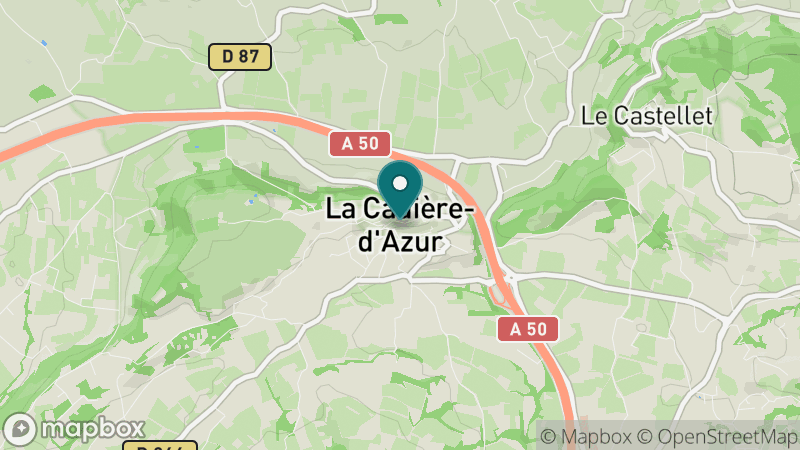 Carte - La Cadiere D'azur