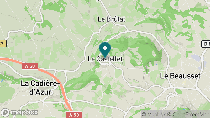 Carte - Le Castellet