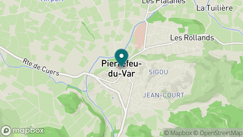 Carte - Pierrefeu Du Var