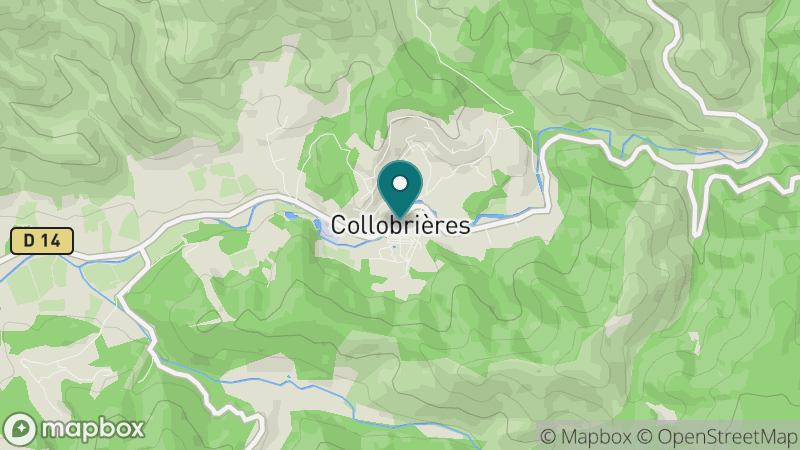 Carte - Collobrieres