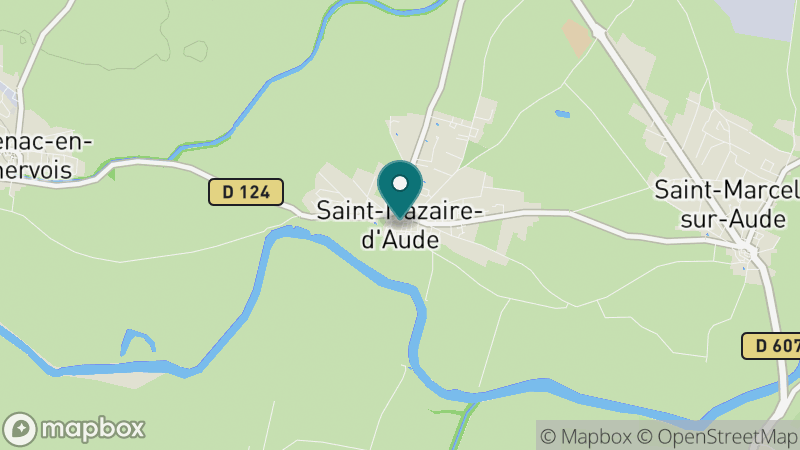 Carte - Saint Nazaire D'aude