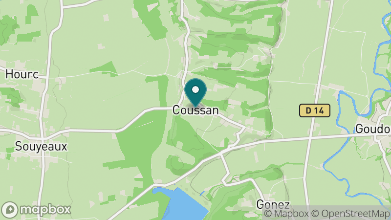 Carte - Coussan