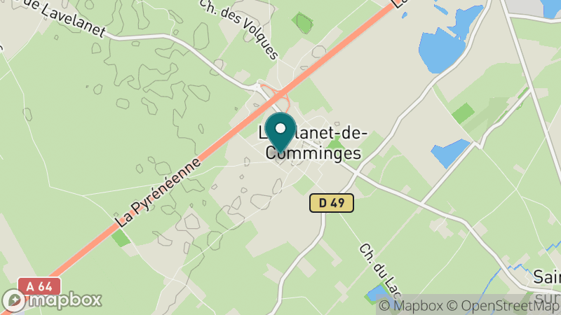 Carte - Lavelanet-de-Comminges