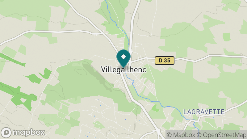 Carte - Villegailhenc