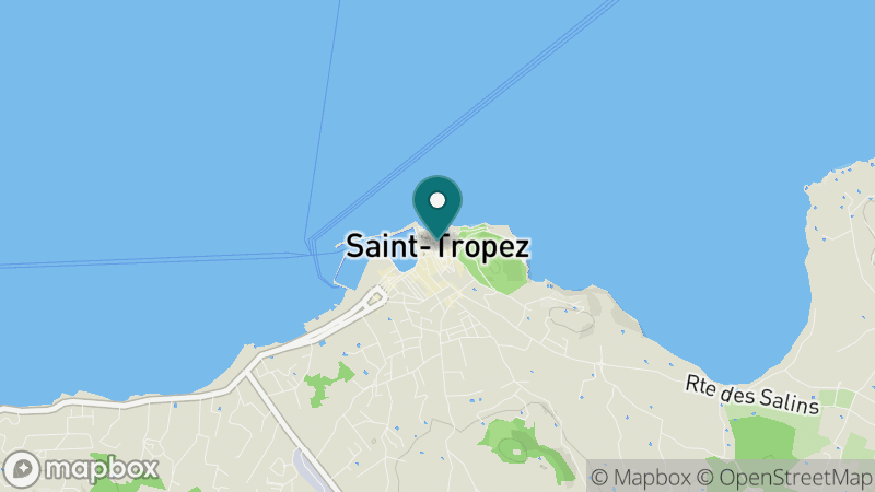 Carte - Saint Tropez