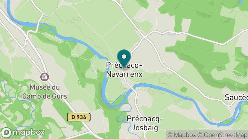 Carte - Prechacq Navarrenx