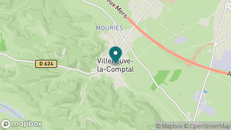 Carte - Villeneuve La Comptal