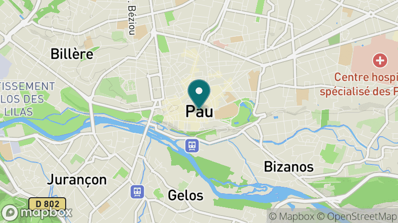 Carte - Pau