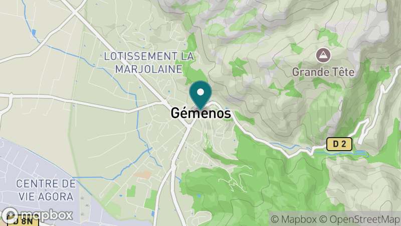 Carte - Gemenos
