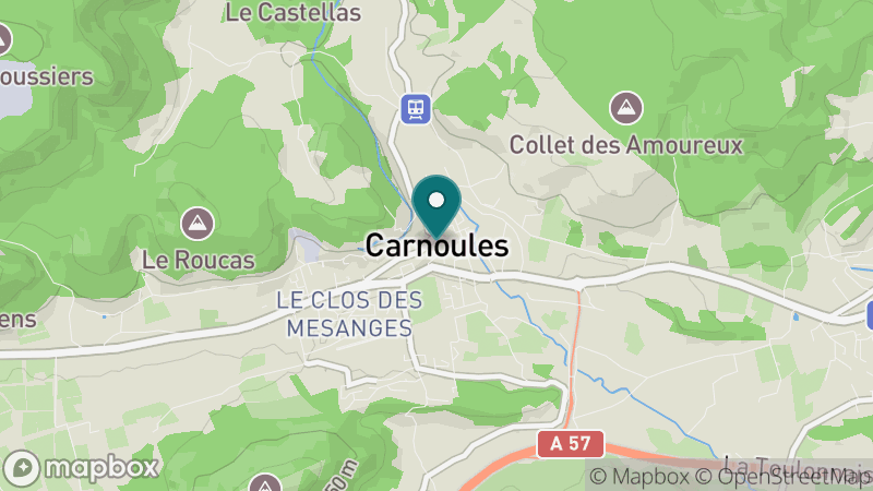 Carte - Carnoules
