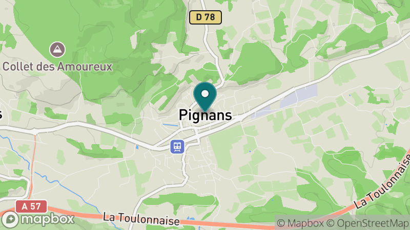 Carte - Pignans