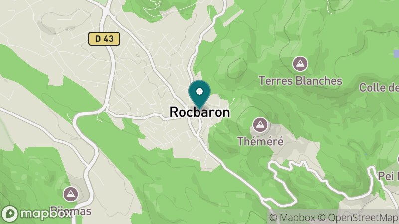 Carte - Rocbaron
