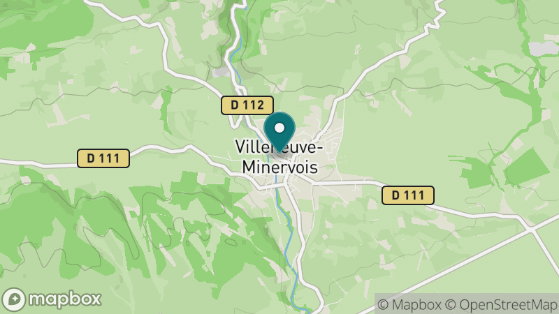 Carte - Villeneuve Minervois