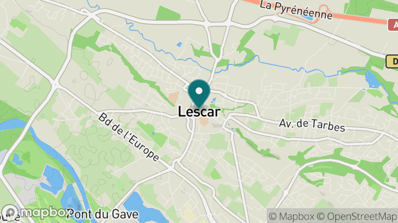 Carte - Lescar