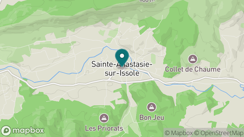 Carte - Sainte-Anastasie-sur-Issole