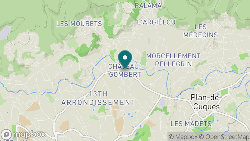 Carte - Chateau Gombert