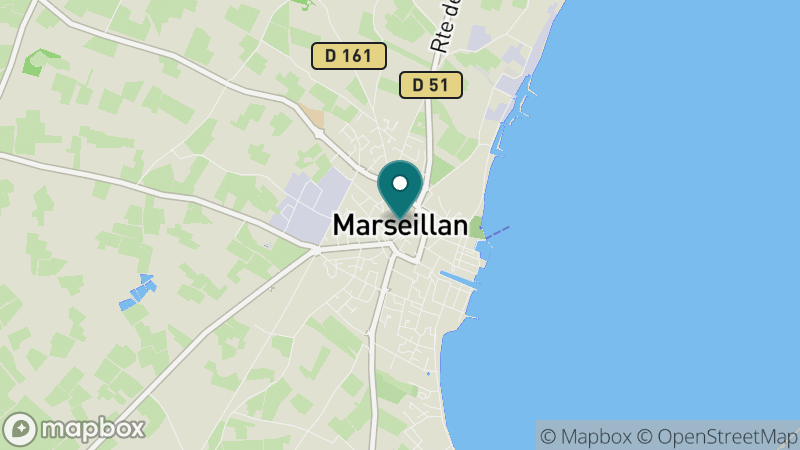 Carte - Marseillan