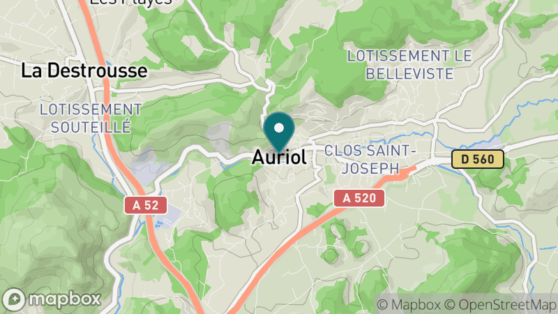 Carte - Auriol