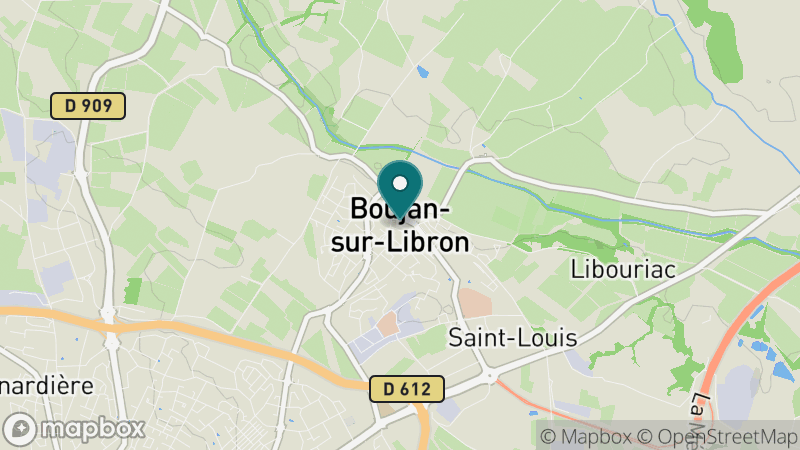 Carte - Boujan-sur-Libron