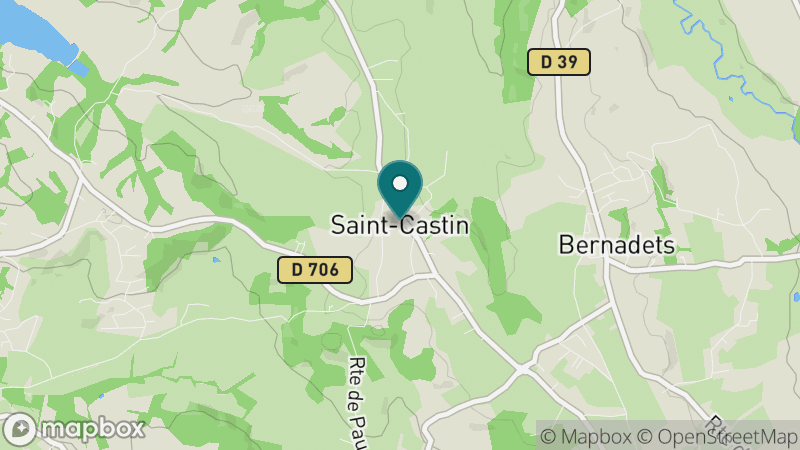 Carte - Saint Castin