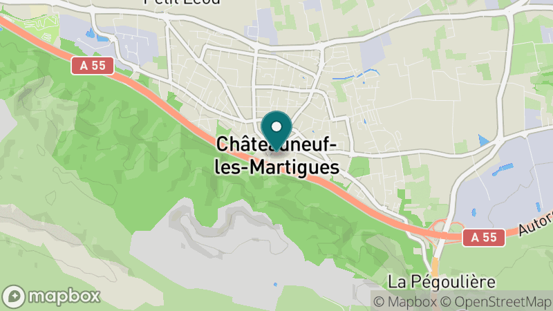 Carte - Châteauneuf-les-Martigues
