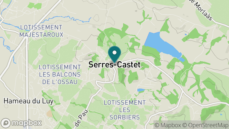Carte - Serres Castet