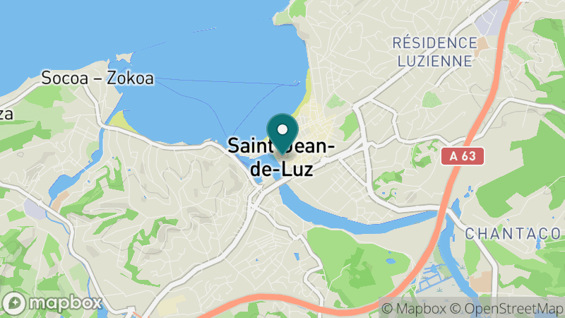 Carte - Saint-Jean-de-Luz