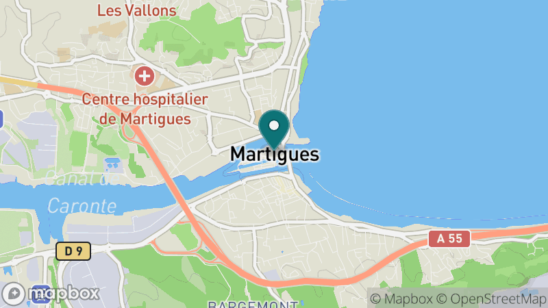 Carte - Martigues