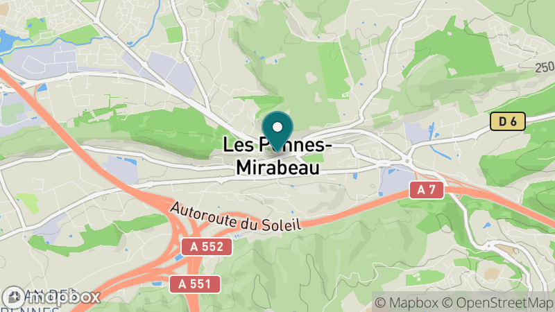 Carte - Les Pennes Mirabeau