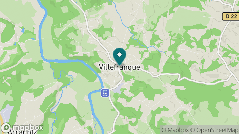 Carte - Villefranque