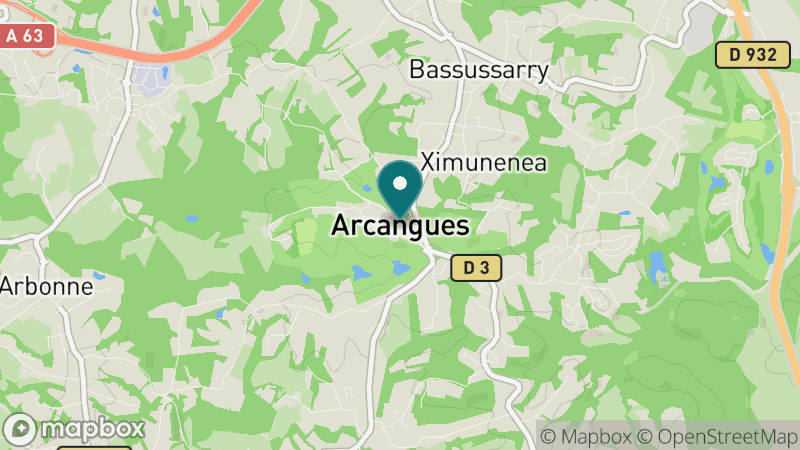 Carte - Arcangues