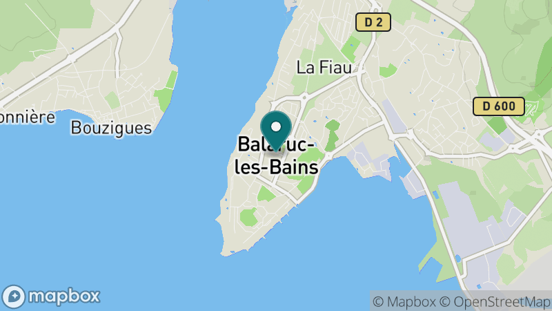 Carte - Balaruc-les-Bains