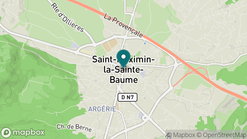 Carte - Saint Maximin La Ste Baume
