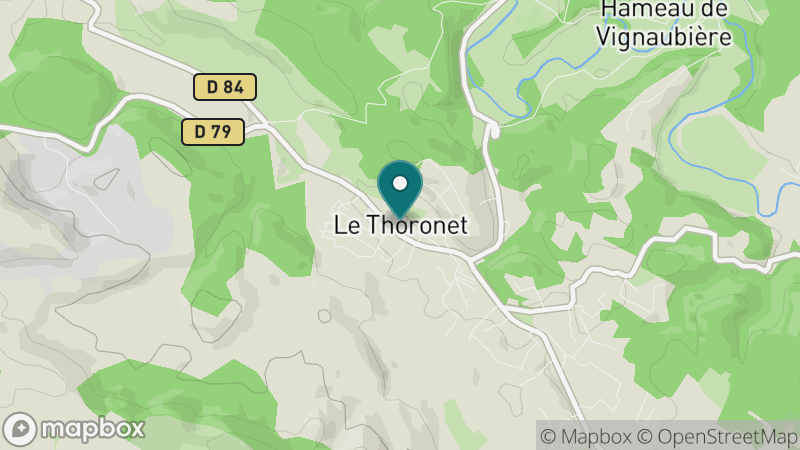 Carte - Le Thoronet