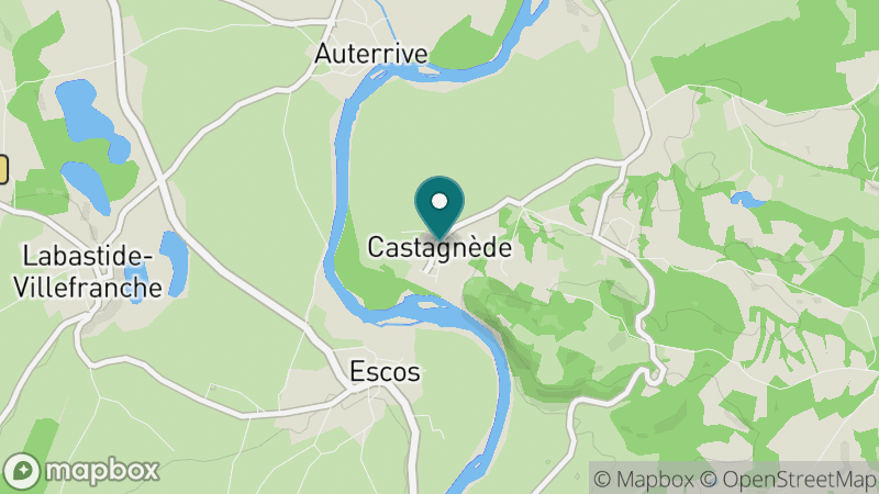 Carte - Castagnède