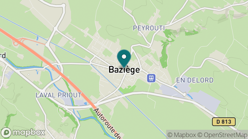 Carte - Baziege