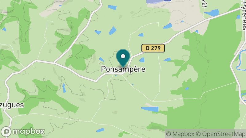 Carte - Berdoues Ponsampere