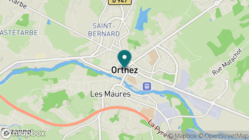 Carte - Orthez