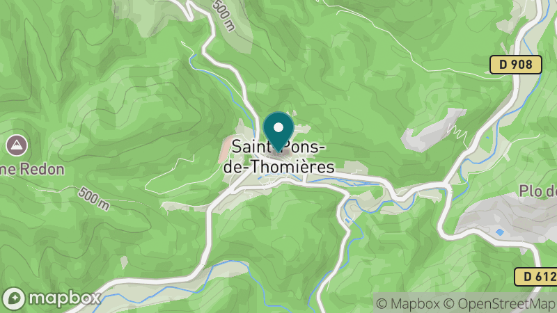 Carte - Saint-Pons-de-Thomières