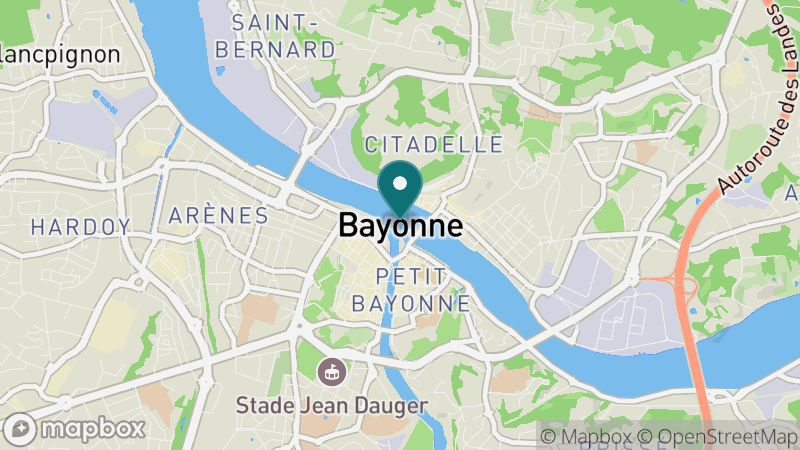 Carte - Bayonne