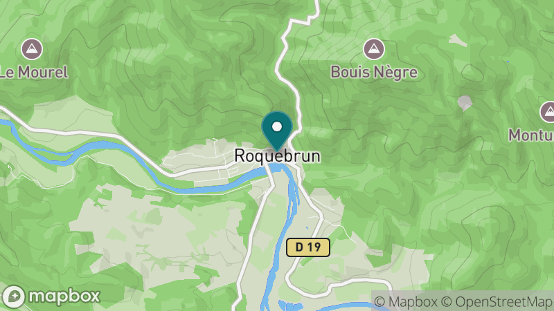Carte - Roquebrun