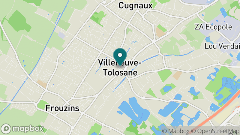 Carte - Villeneuve Tolosane