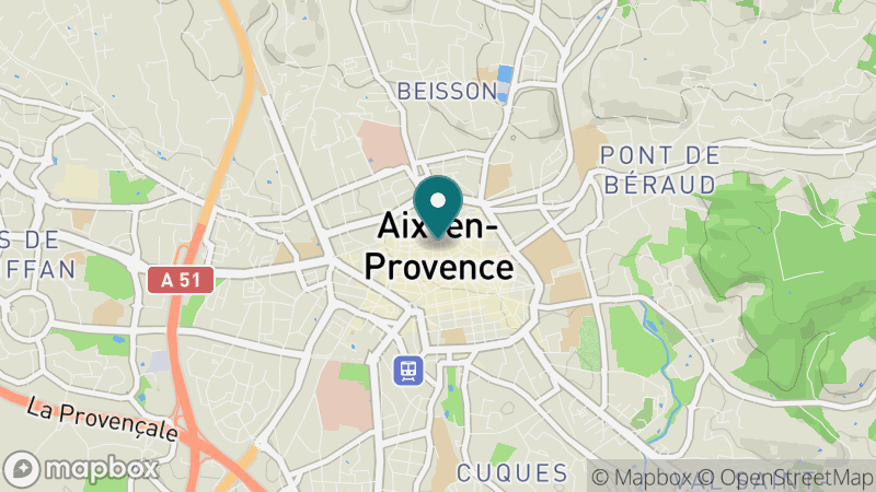 Carte - Aix En Provence