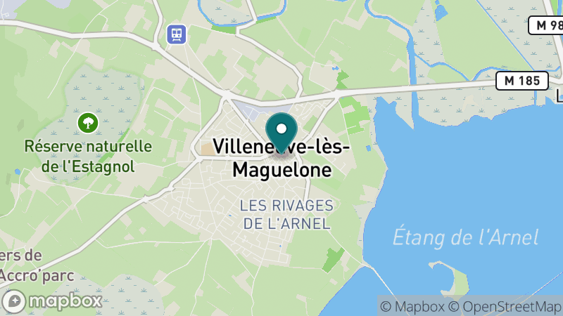 Carte - Villeneuve Les Maguelone