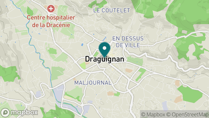 Carte - Draguignan